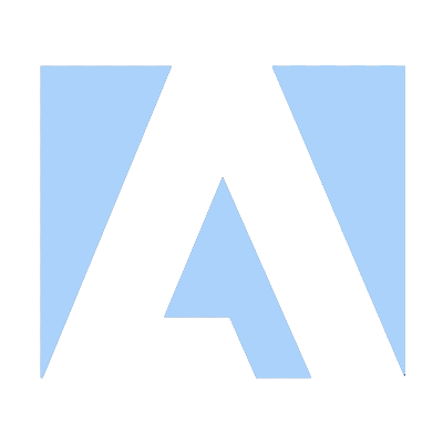 ADOBE bleu
